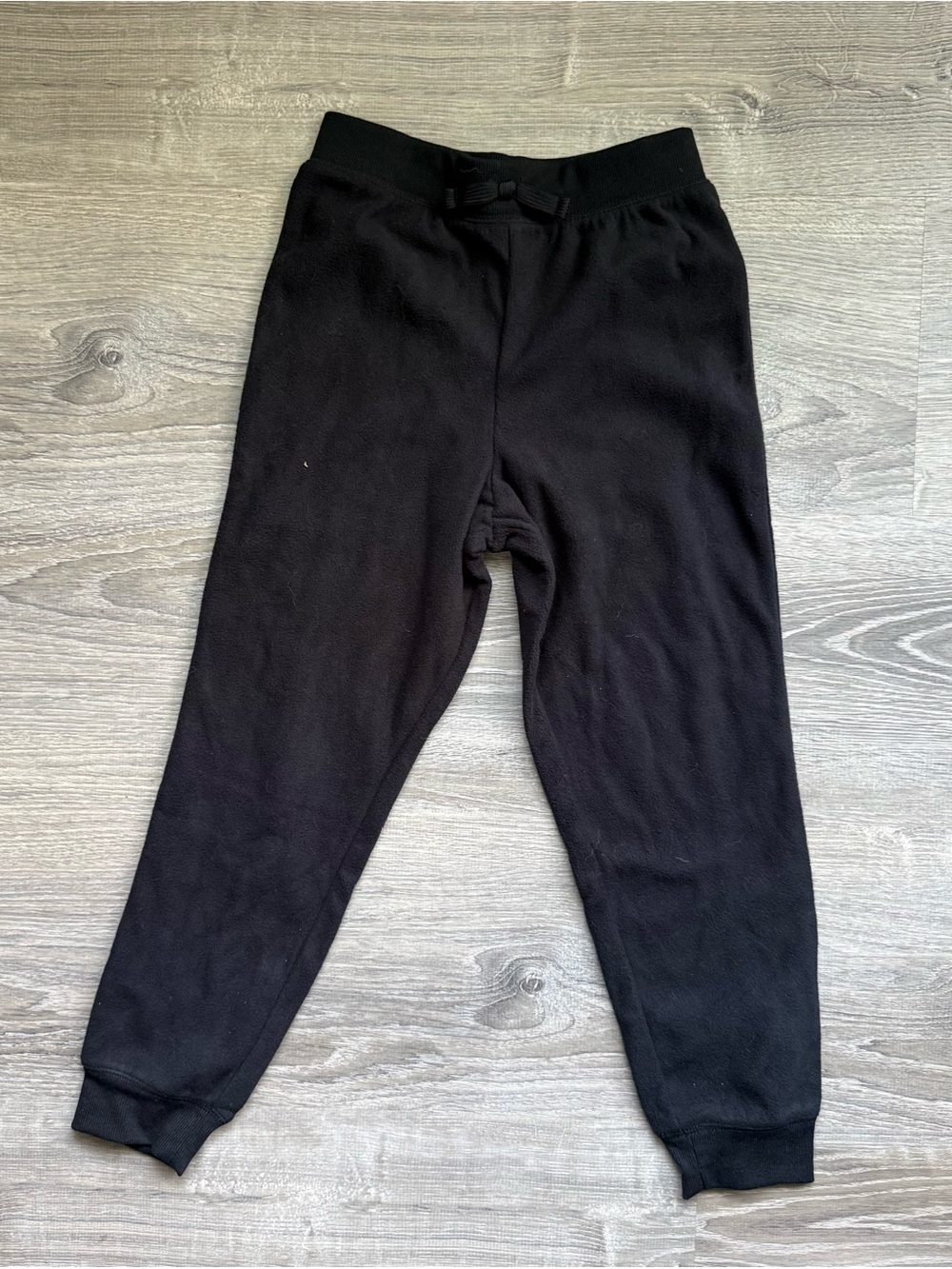 jumping beans Kids Size 7 Black Fleece Active Jogger Pants
